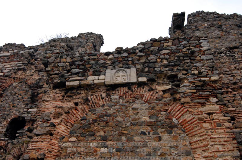 Byzantine symbol at Yoros Castle