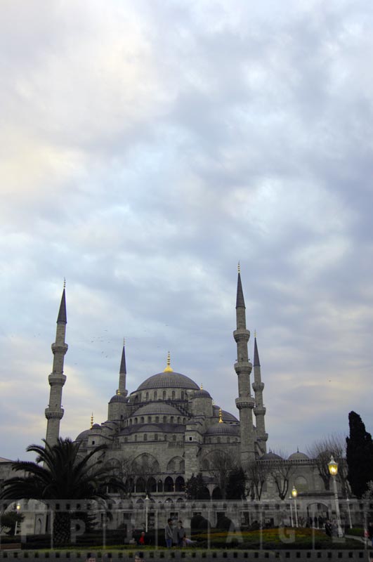 Blue Mosque - famous landmark in Istanbul