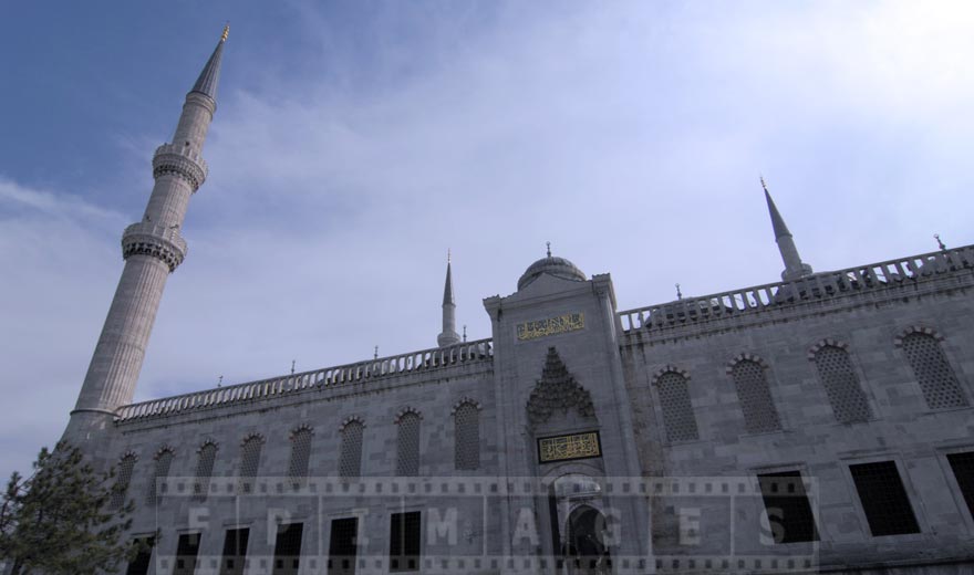 Building of the mosque as seen from Hippodrome