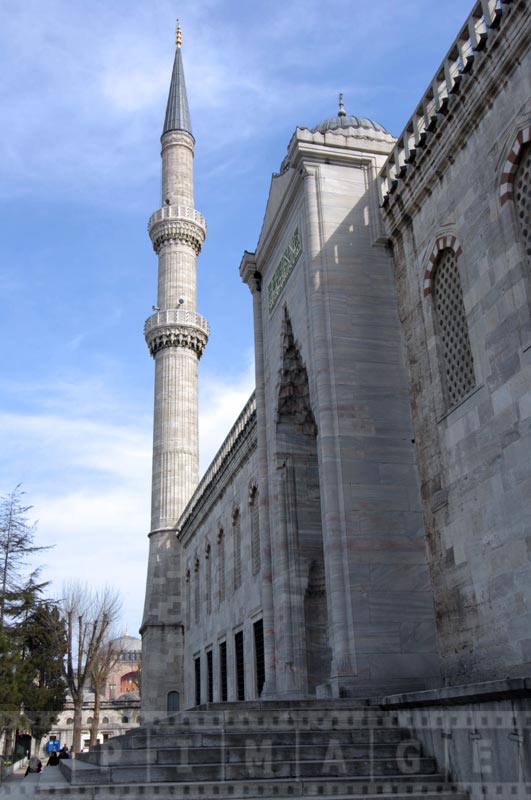 Dominating architecture of the mosque