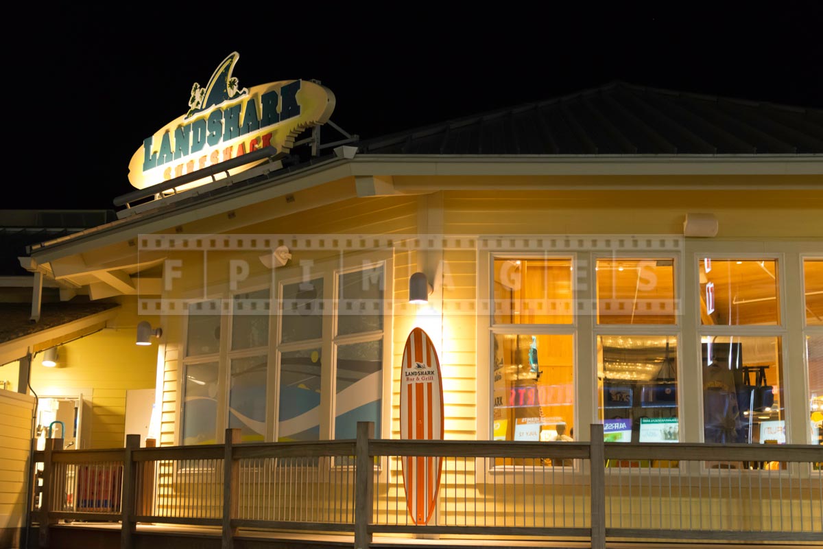 Food choices at Atlantic city boardwalk