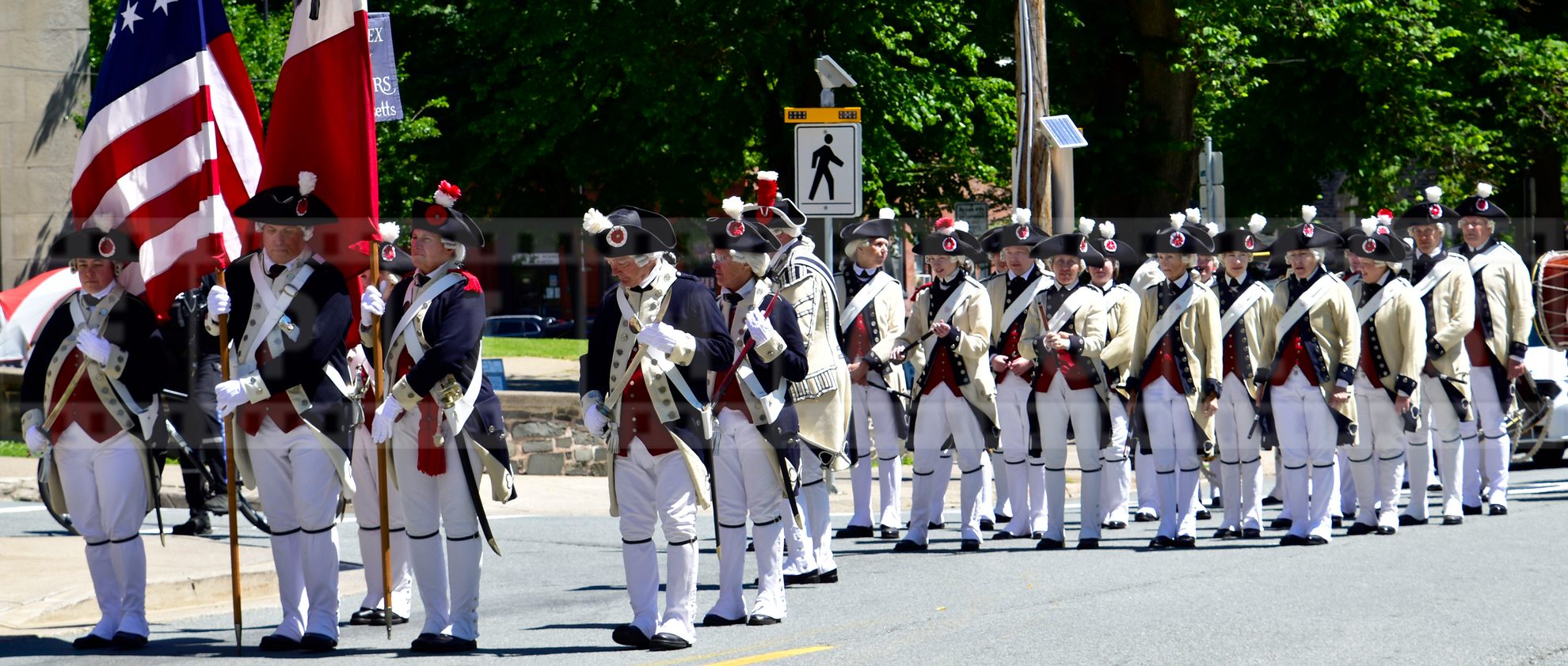 Marching Band by Middlesex County Volunteers, Massachusetts, USA